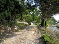 strada d'accesso - casa Gelsomino Cizici - isola Krk