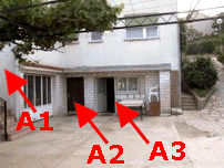 posizione appartamenti casa Maria