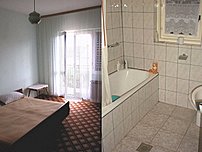 camera e bagno appartamento Valeria A