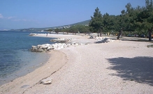 Crikvenica - spiaggia ad aprile