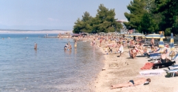 Crikvenica - spiaggia ad aprile