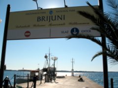 Fazana - imbarco per le isole Brioni