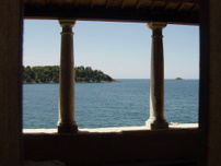 dalla finestra a Rovigno