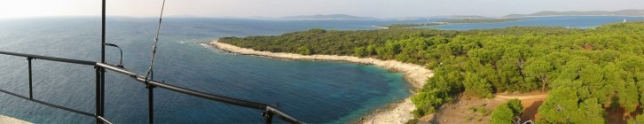 vista da faro Veli Rat
