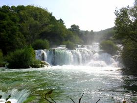 fiume Krka cascate