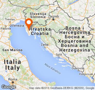 mappa di Istria