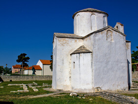 Cattedrale Santa Croce a Nin in Croazia