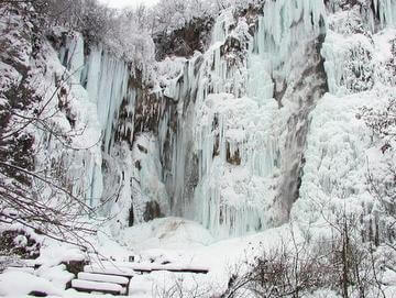 inverno a Plitvice