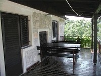 terrazza - casa Petar Omisalj - isola Krk