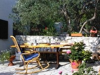 terrazza appartamento Drago B - isola Ciovo