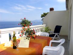 terrazza casa Korkyra a Korcula