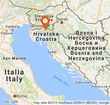 mappa di Gorski kotar