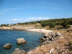 baia sull'isola di Pag