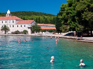 l'isola Badija dell'arcipelago di Korcula