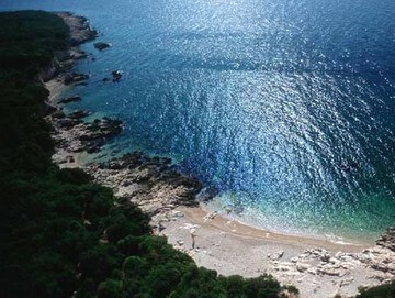 spiagge lungo la costa di Beli