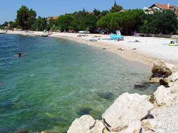 spiagge di ghiaia e sabbia a Bibinje