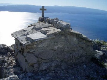 chiesetta sul monte Biokovo