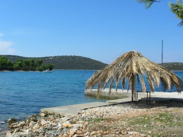 spiaggia nella baia di Brgulje