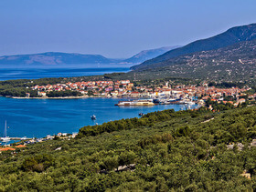 città di Cres sull'isola Cres