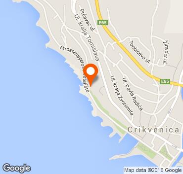 Appartamento Laura a Crikvenica mappa