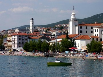 Spiaggia a Crikvenica