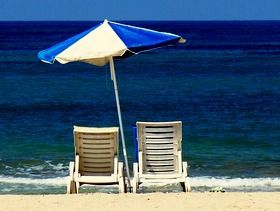 giornata in spiaggia sotto il sole