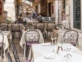 ristorante a Dubrovnik