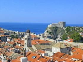 Dubrovnik i tetti e le fortezze