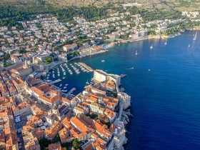 Dubrovnik le mura e il porto