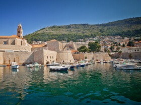 il porto di Dubrovnik