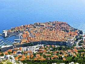 il centro storico di Dubrovnik