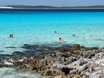 Dugi Otok la spiaggia Veli Zal e l'isola Mezanj