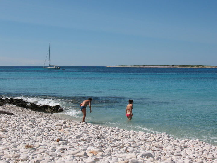 spiaggia Veli Zal isola Dugi Otok