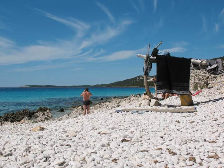 spiaggia Veli Zal isola Dugi Otok