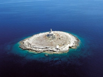 isola e faro di Glavat