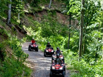avventure in quad nel Gorski Kotar