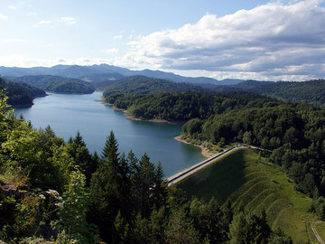 Gorski Kotar lago Bajer