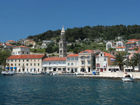 il porto di Hvar