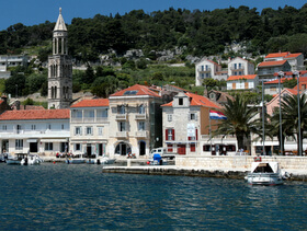 Hvar in barca