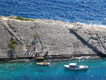 Isola Hvar baia Zarace