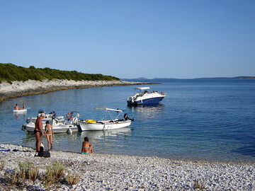 spiaggia Parknu a Ilovik