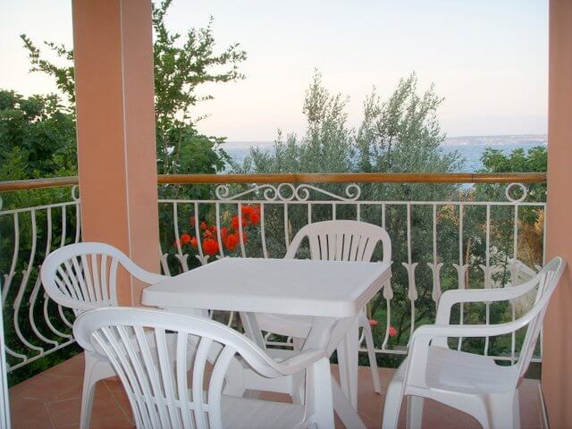 terrazza al primo piano