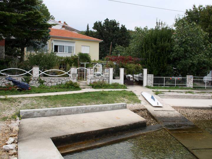 uscita dal giardino in spiaggia