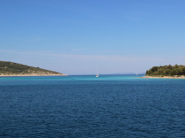 baia Kakan sull'isola Kaprije in Dalmazia