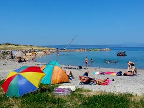 spiagge di ciottoli libere e Klenovica