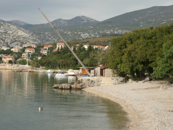 Spiaggia a Klenovica