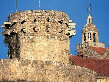 le torri di Korcula