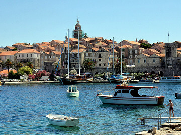 Korcula sull'isola Korcula