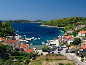 i paesi dell'isola Korcula Blato