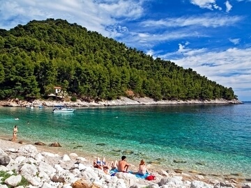 baie e spiagge sull'isola Korcula